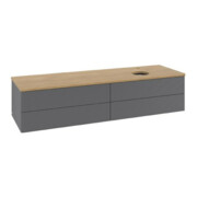 V&B Meuble sous lavabo avec structure de façade Antao 160x50cm, HL, WBP hon. Oa, A m Lac