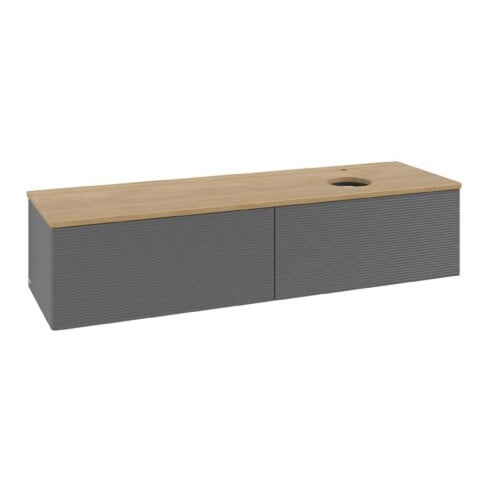 V&B Meuble sous lavabo avec structure de façade Antao 160x50cm, HL, WBP hon. Oa, A m Lac