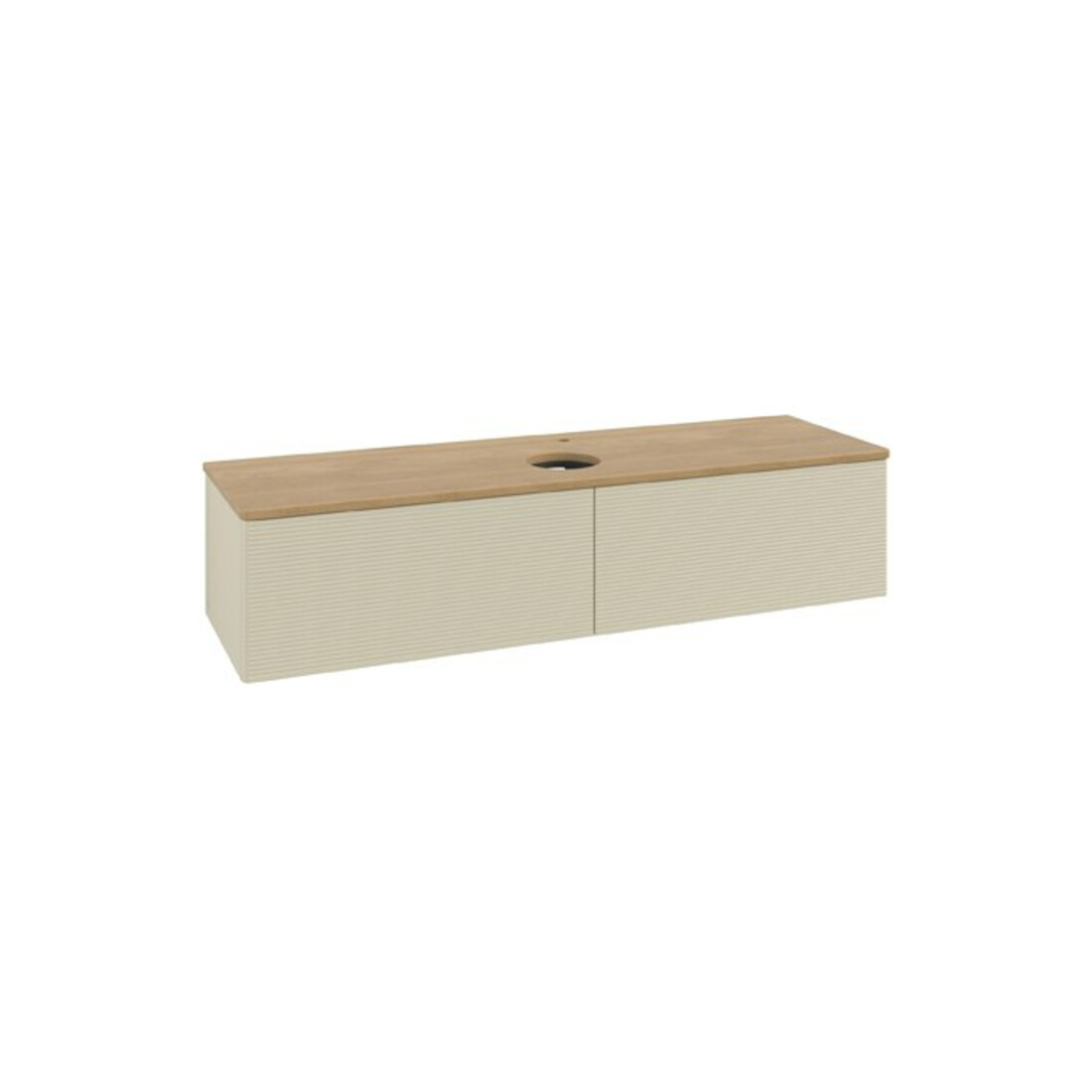 V&B Meuble sous-lavabo avec structure de façade Antao 160x50cm, HL, WBP hon. Oa, si Gr m Lac