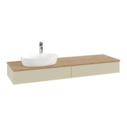 V&B Meuble sous lavabo avec structure de façade Antao 160x50cm, HL, WBP hon. Oa, si Gr m Lac