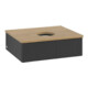 V&B Meuble sous-lavabo avec structure de façade Antao 60x19x50cm, couleur WBP hon. Oa, bleu m Lac-3