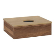 V&B Meuble sous lavabo avec structure de façade Antao 60x19x50cm, couleur WBP hon. Oa, noyer w.