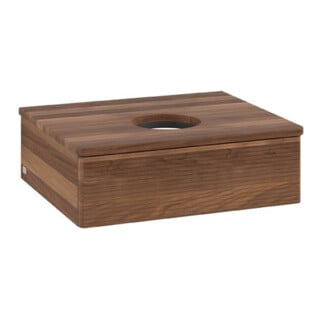 V&B Meuble sous lavabo avec structure de façade Antao 60x19x50cm, couleur WBP noyer