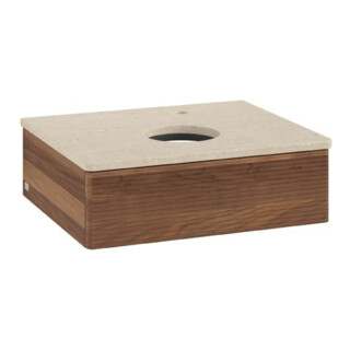 V&B Meuble sous-lavabo avec structure de façade Antao 60x19x50cm, HL, couleur WBP botti., w. wal