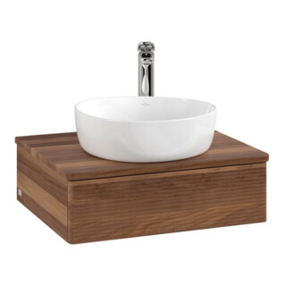 V&B Meuble sous lavabo avec structure de façade Antao 60x19x50cm, HL, couleur WBP w. wal, w. wal