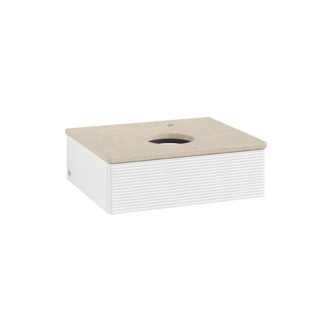 V&B Meuble sous lavabo avec structure de façade Antao 60x19x50cm, HL, WBP botti., bl. m Lac