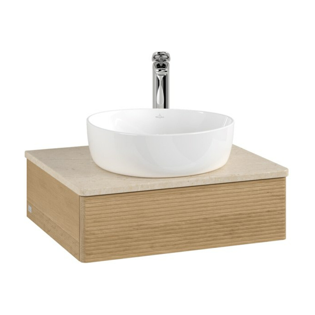 V&B Meuble sous lavabo avec structure de façade Antao 60x19x50cm, HL, WBP botti., hon. Oa