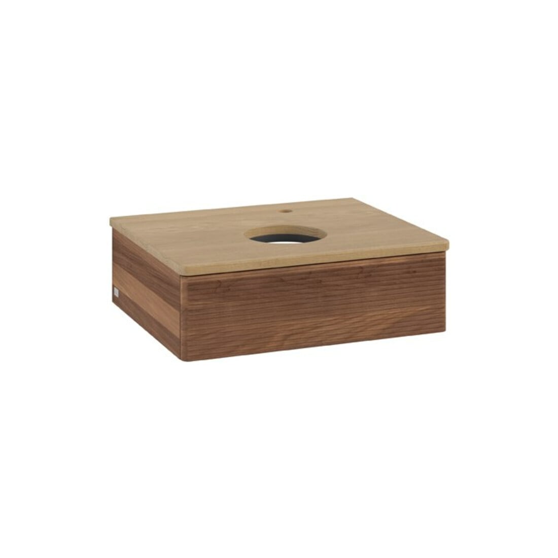 V&B Meuble sous-lavabo avec structure de façade Antao 60x19x50cm, HL, WBP hon. Oa, w. wal