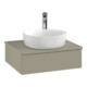 V&B Meuble sous lavabo avec structure de façade Antao 60x19x50cm, HL, WBP Lac, Anthrac. m Lac-1