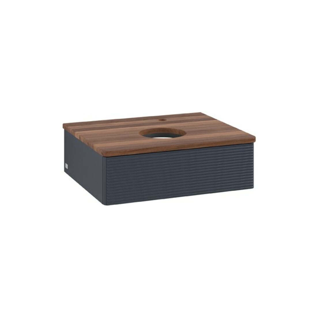 V&B Meuble sous lavabo avec structure de façade Antao 60x19x50cm, HL, WBP w. wal, md bl. m Lac