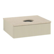 V&B Meuble sous lavabo avec structure de façade Antao 60x19x50cm, WBP botti., si Gr m Lac-3