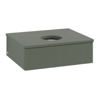 V&B Meuble sous lavabo avec structure de façade Antao 60x19x50cm, WBP Lac, lea gre. m Lac