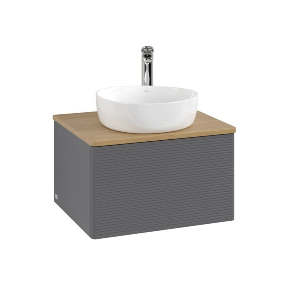 V&B Meuble sous lavabo avec structure de façade Antao 60x36x50 cm, HL, WBP hon. Oa, A m Lac
