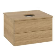 V&B Meuble sous-lavabo avec structure de façade Antao 60x36x50 cm, HL, WBP hon. Oa, hon. Oa