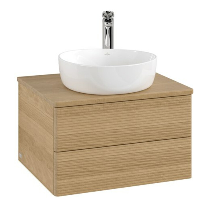 V&B Meuble sous-lavabo avec structure de façade Antao 60x36x50 cm, HL, WBP hon. Oa, hon. Oa