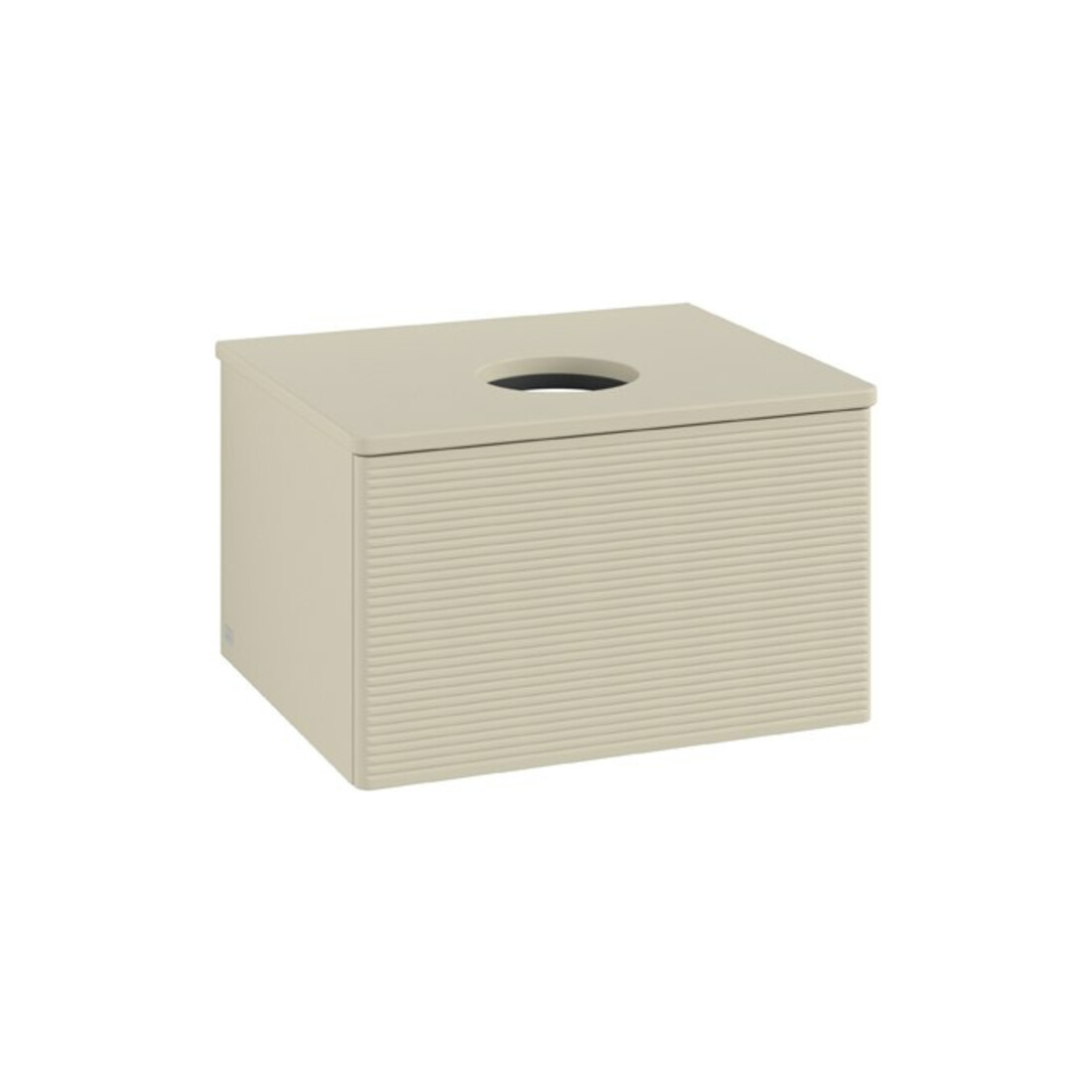V&B Meuble sous-lavabo avec structure de façade Antao 60x36x50cm, couleur WBP Lac, si Gr m Lac