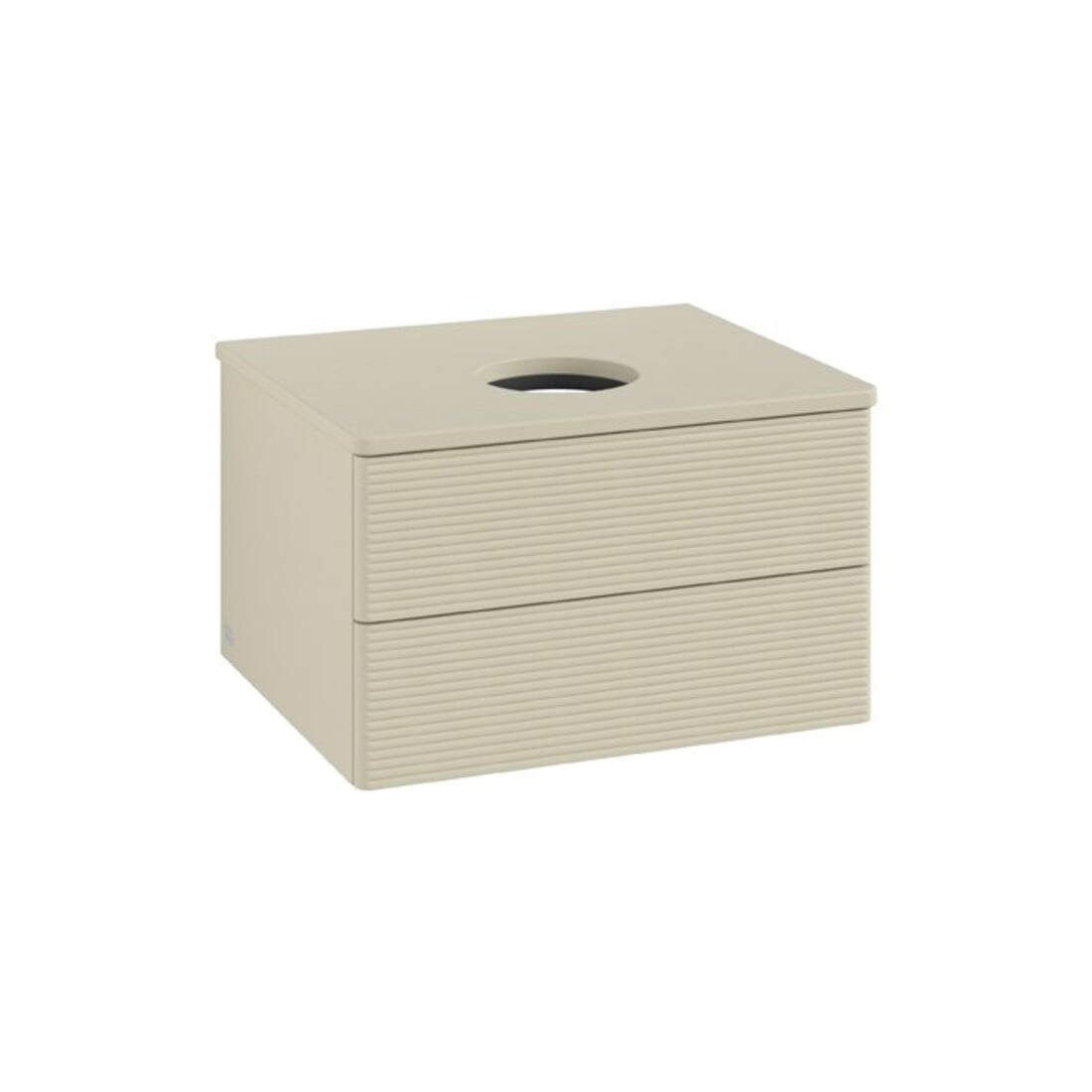 V&B Meuble sous-lavabo avec structure de façade Antao 60x36x50cm, couleur WBP Lac, si Gr m Lac