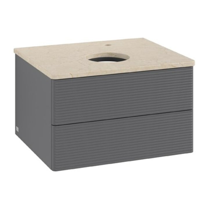 V&B Meuble sous lavabo avec structure de façade Antao 60x36x50cm, HL, WBP botti., A m Lac