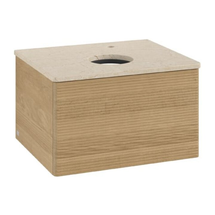 V&B Meuble sous-lavabo avec structure de façade Antao 60x36x50cm, HL, WBP botti., hon. Oa
