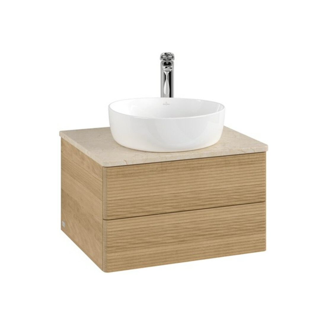 V&B Meuble sous-lavabo avec structure de façade Antao 60x36x50cm, HL, WBP botti., hon. Oa