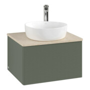 V&B Meuble sous-lavabo avec structure de façade Antao 60x36x50cm, HL, WBP botti., le g. m Lac
