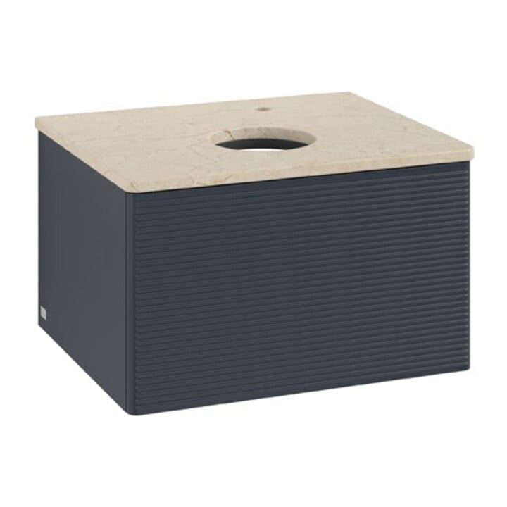 V&B Meuble sous-lavabo avec structure de façade Antao 60x36x50cm, HL, WBP botti., md bl. m Lac