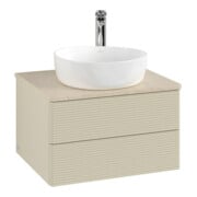 V&B Meuble sous lavabo avec structure de façade Antao 60x36x50cm, HL, WBP botti., si Gr m Lac-4