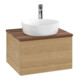 V&B Meuble sous lavabo avec structure de façade Antao 60x36x50cm, HL, WBP chêne blanchi, hon. Oa