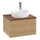 V&B Meuble sous lavabo avec structure de façade Antao 60x36x50cm, HL, WBP chêne blanchi, hon. Oa-4