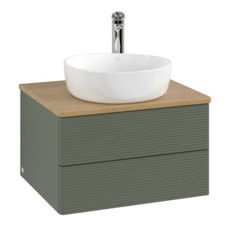 V&B Meuble sous lavabo avec structure de façade Antao 60x36x50cm, HL, WBP hon. Oa, le g. m Lac
