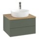 V&B Meuble sous lavabo avec structure de façade Antao 60x36x50cm, HL, WBP hon. Oa, le g. m Lac-1