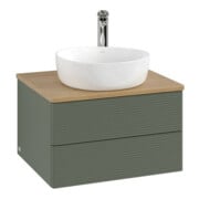 V&B Meuble sous lavabo avec structure de façade Antao 60x36x50cm, HL, WBP hon. Oa, le g. m Lac