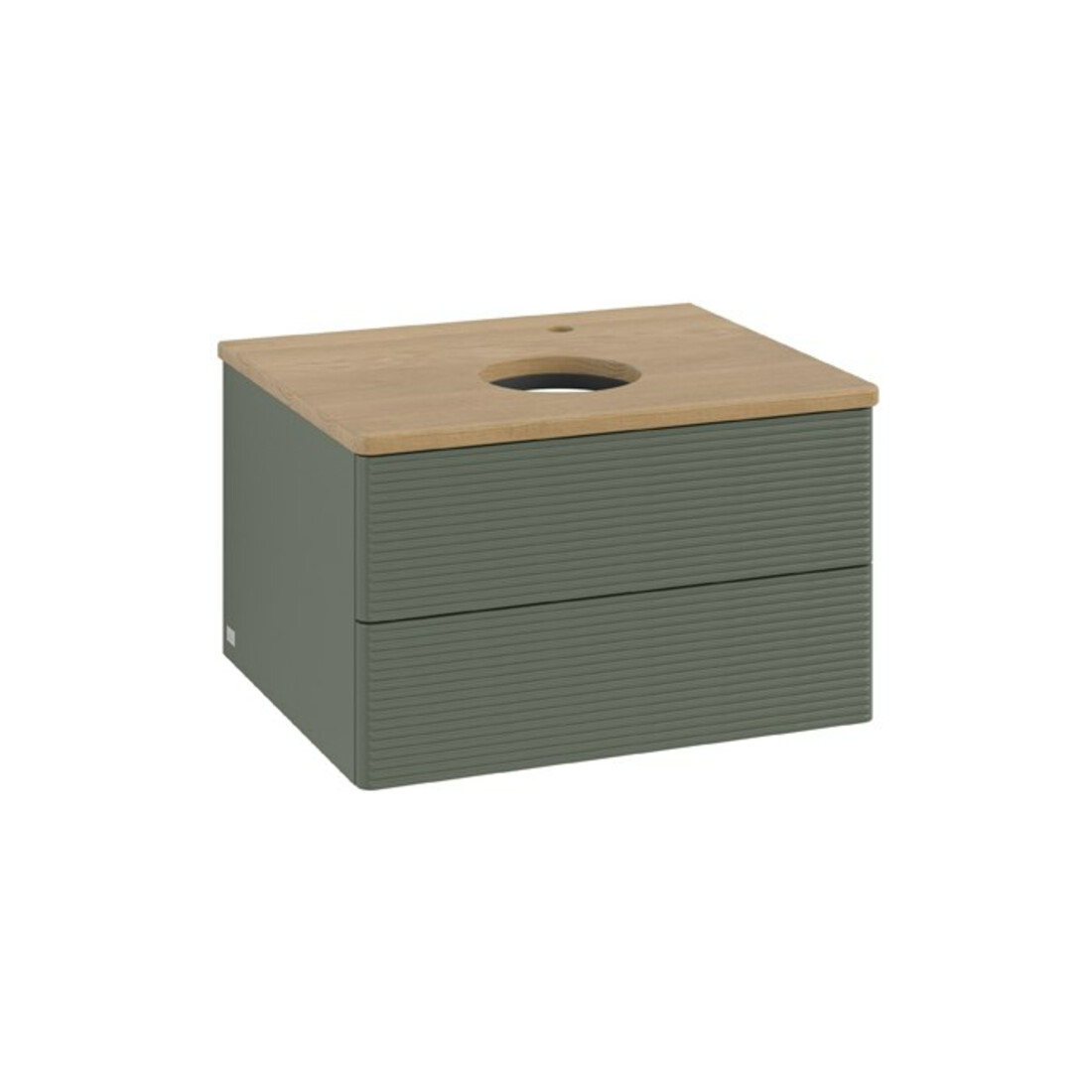 V&B Meuble sous lavabo avec structure de façade Antao 60x36x50cm, HL, WBP hon. Oa, le g. m Lac