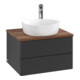 V&B Meuble sous-lavabo avec structure de façade Antao 60x36x50cm, HL, WBP w. wal, bla m Lac-3