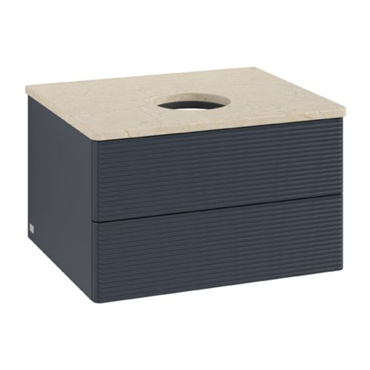V&B Meuble sous-lavabo avec structure de façade Antao 60x36x50cm, WBP botti., md bl. m Lac