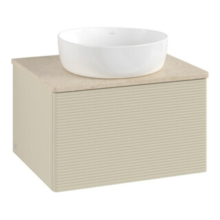 V&B Meuble sous-lavabo avec structure de façade Antao 60x36x50cm, WBP botti., si Gr m Lac