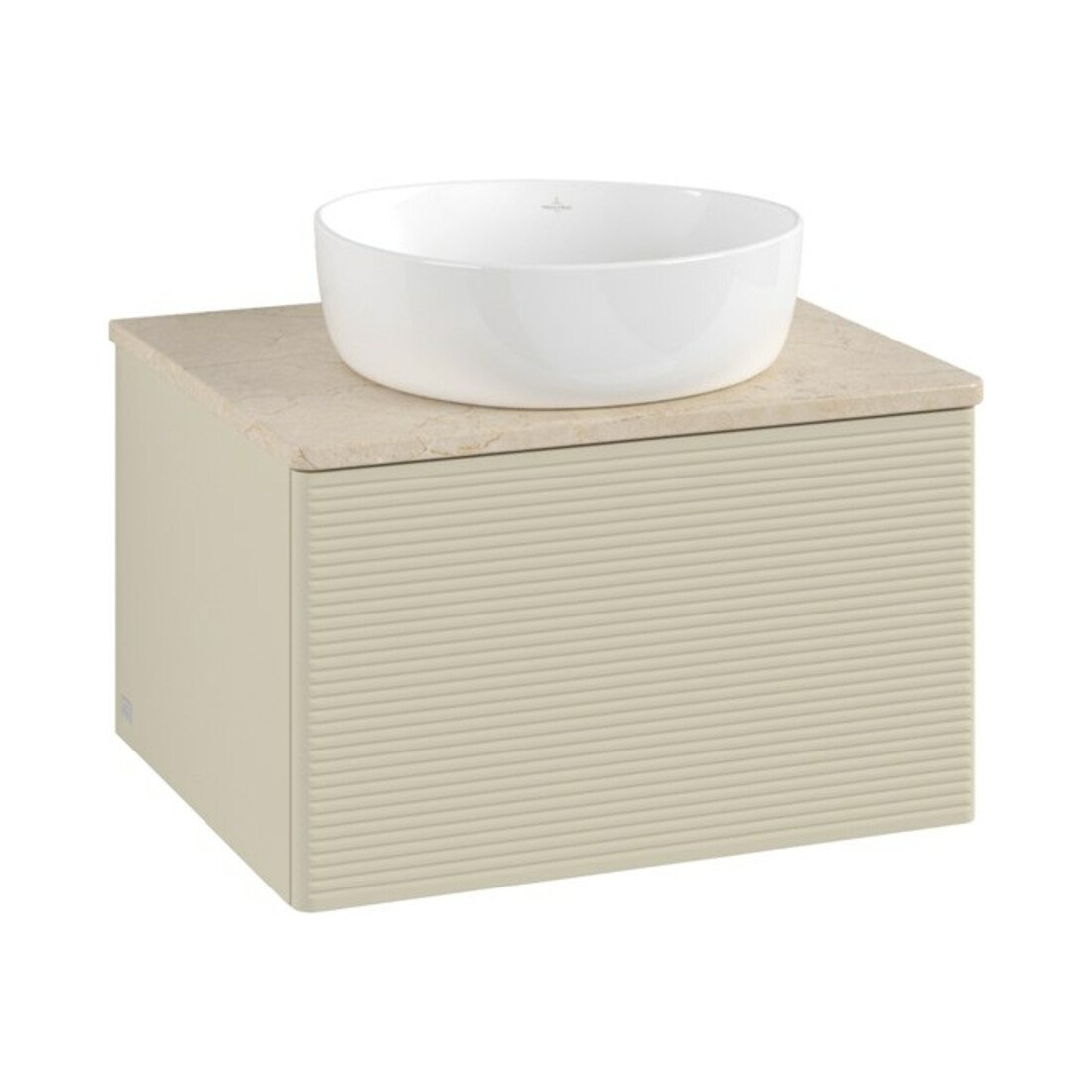 V&B Meuble sous-lavabo avec structure de façade Antao 60x36x50cm, WBP botti., si Gr m Lac