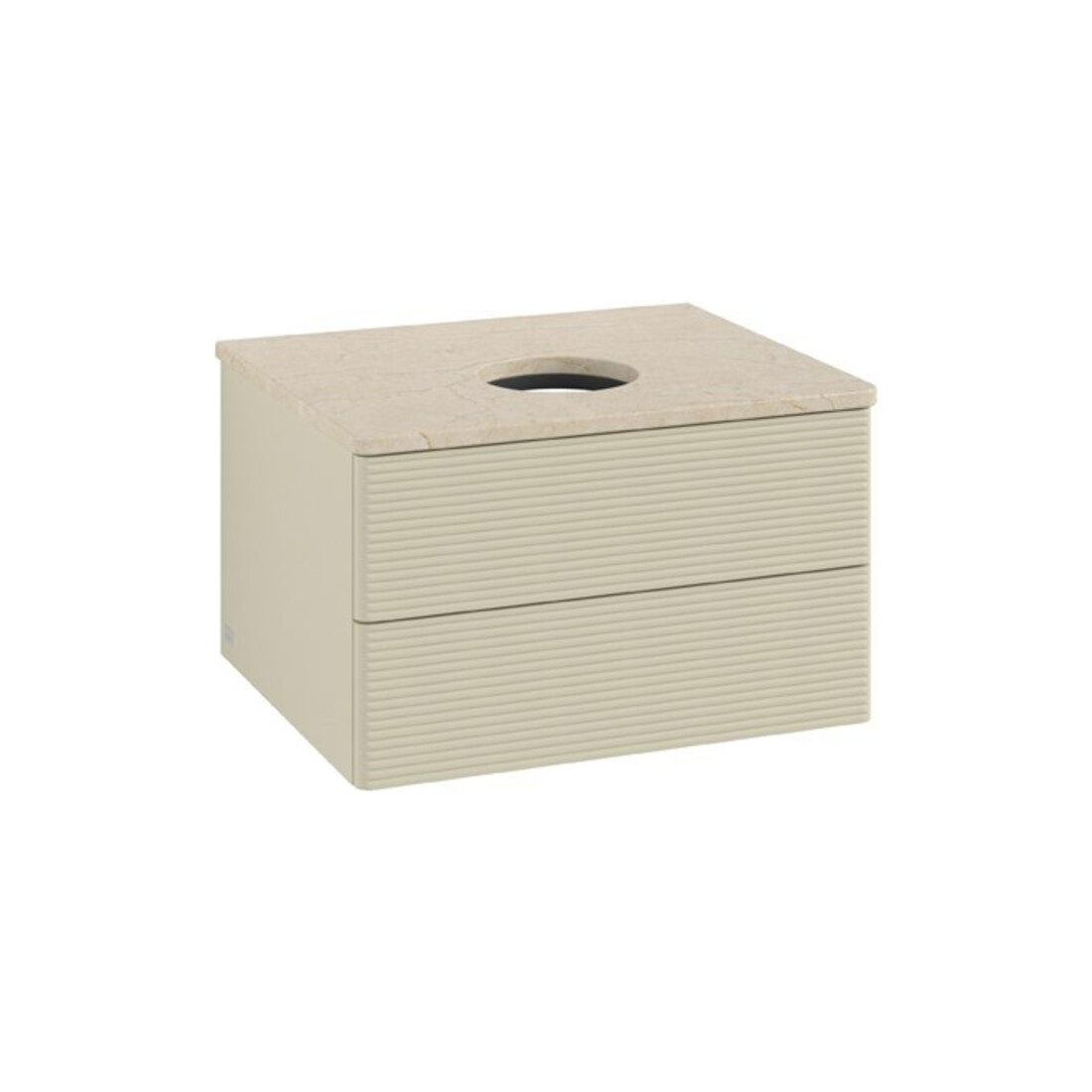 V&B Meuble sous lavabo avec structure de façade Antao 60x36x50cm, WBP botti., si Gr m Lac