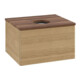 V&B Meuble sous lavabo avec structure de façade Antao 60x36x50cm, WBP couleur w. wal, chêne miel-1