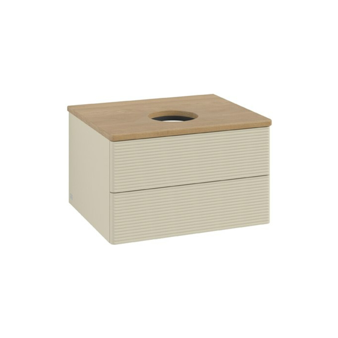 V&B Meuble sous-lavabo avec structure de façade Antao 60x36x50cm, WBP hon. Oa, si Gr m Lac