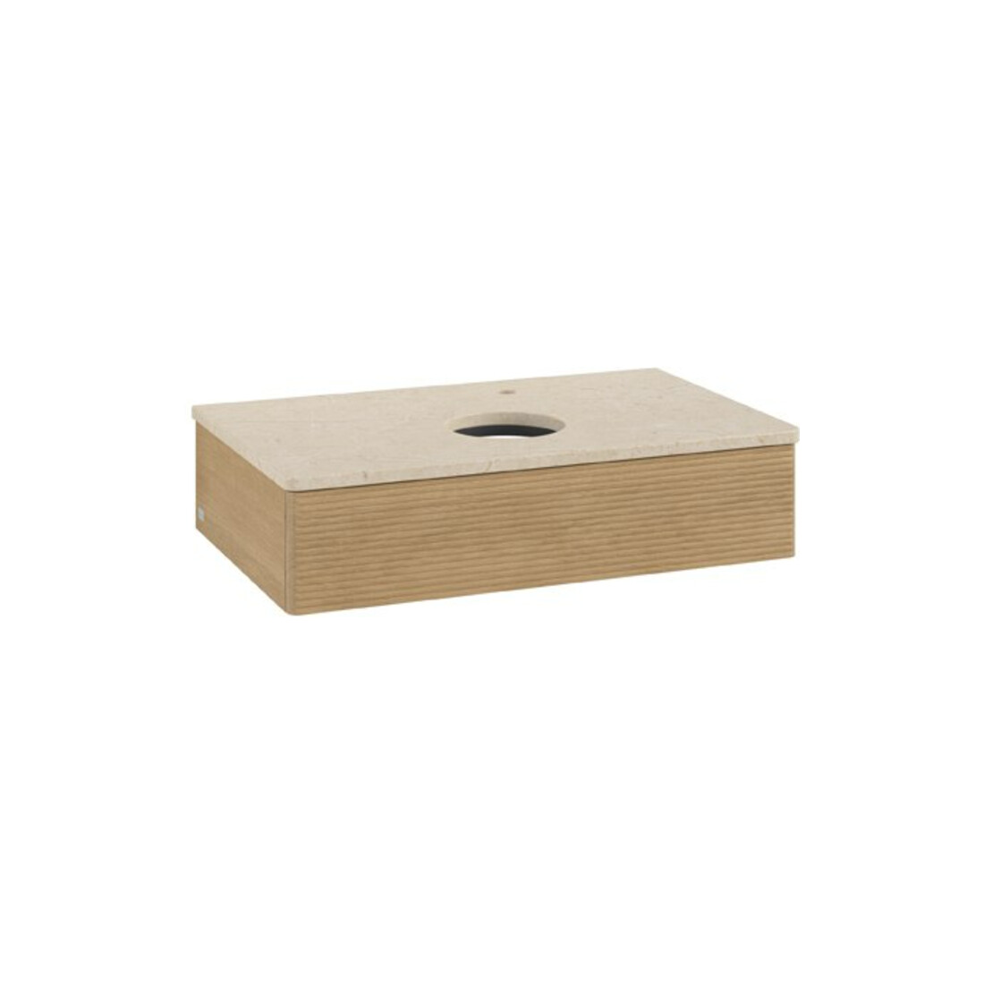 V&B Meuble sous lavabo avec structure de façade Antao 80x19x50cm, HL, WBP botti., hon. Oa