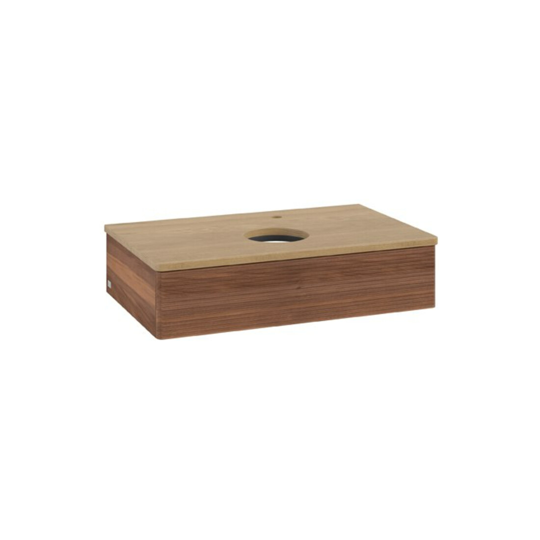 V&B Meuble sous lavabo avec structure de façade Antao 80x19x50cm, HL, WBP hon. Oa, w. wal