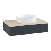 V&B Meuble sous-lavabo avec structure de façade Antao 80x19x50cm, WBP botti., md bl. m Lac