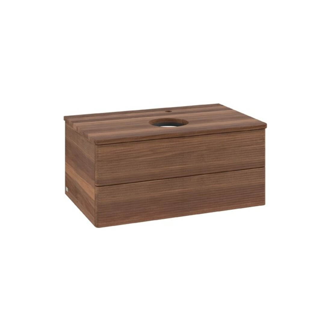 V&B Meuble sous lavabo avec structure de façade Antao 80x36x50cm, HL, couleur WBP w. wal, w. wal