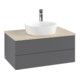 V&B Meuble sous-lavabo avec structure de façade Antao 80x36x50cm, HL, WBP botti., A m Lac-1