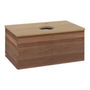 V&B Meuble sous lavabo avec structure de façade Antao 80x36x50cm, HL, WBP hon. Oa, w. wal-3