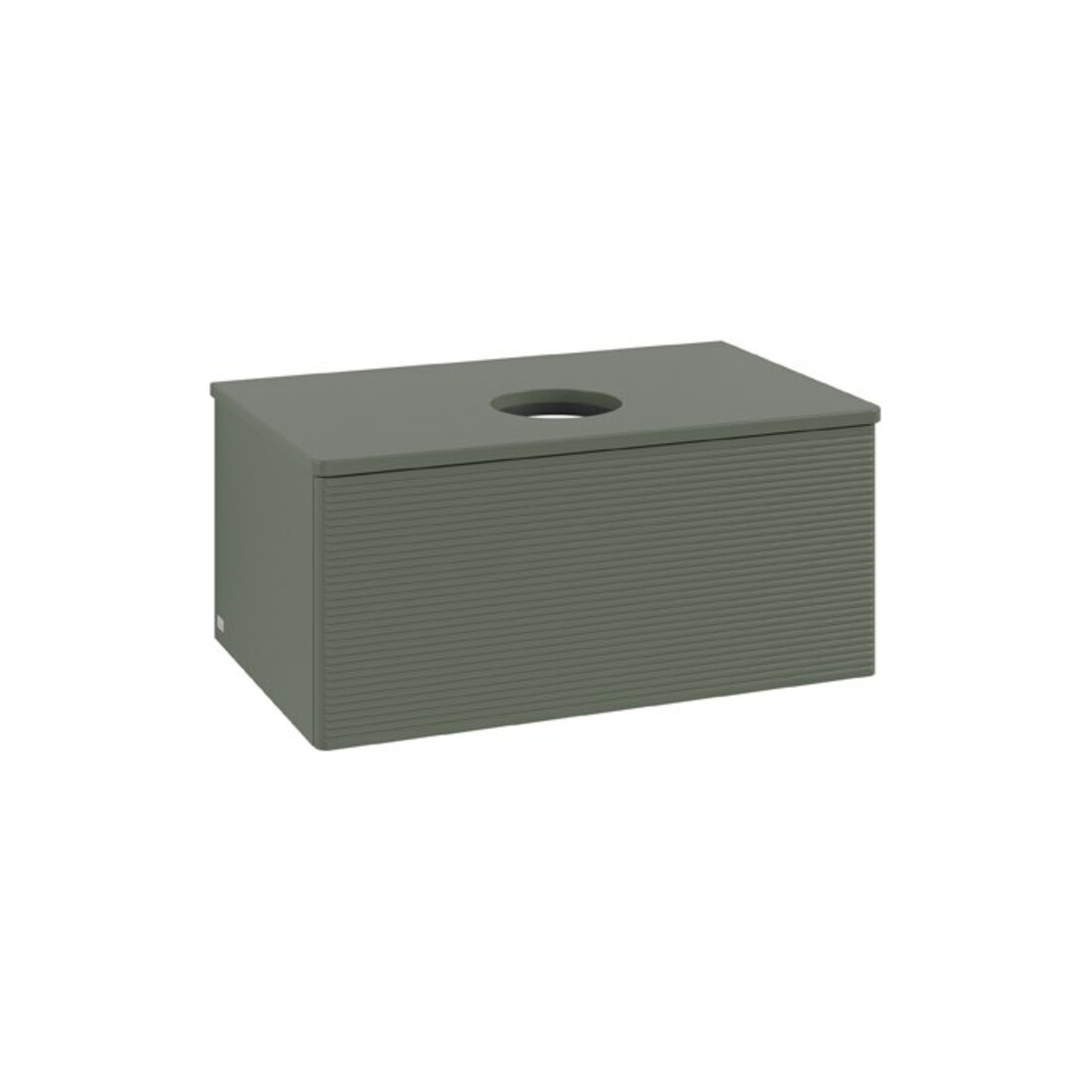 V&B Meuble sous lavabo avec structure de façade Antao 80x36x50cm, WBP Lac, lea gre. m Lac