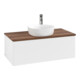 V&B Meuble sous-lavabo avec structure de façade, éclairage Antao 100x36x50cm, HL, WBP w. wal, bl. m Lac-3