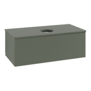 V&B Meuble sous lavabo avec structure de façade, éclairage Antao 100x36x50cm, WBP Lac, lea gre. m Lac-3