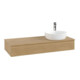 V&B Meuble sous lavabo avec structure de façade, éclairage Antao 120x19x50cm, HL, WBP hon. Oa, hon. Oa-1